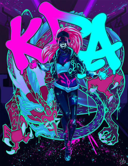 KDA Popstars Akali