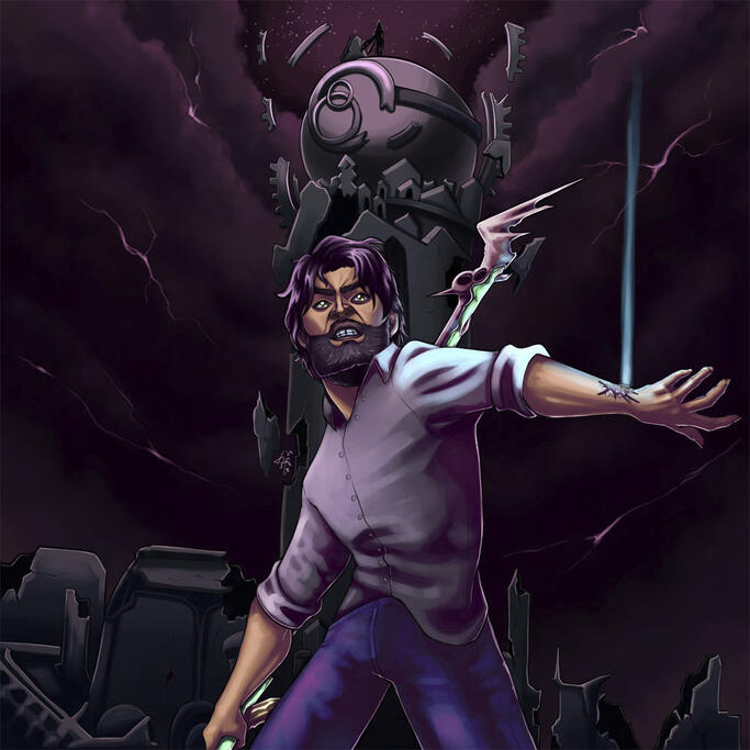 Vector Trapped in the Network Chapter 8 Scene Illustration